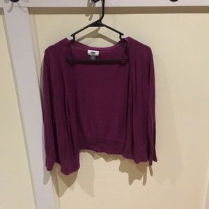 Old navy 2X cropped cardigan